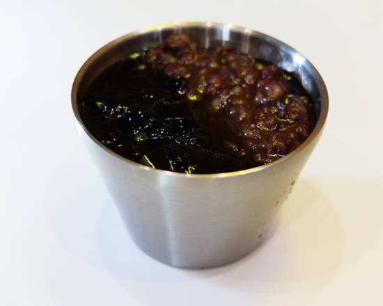 D13. Red Bean Tofu Pudding with Boba