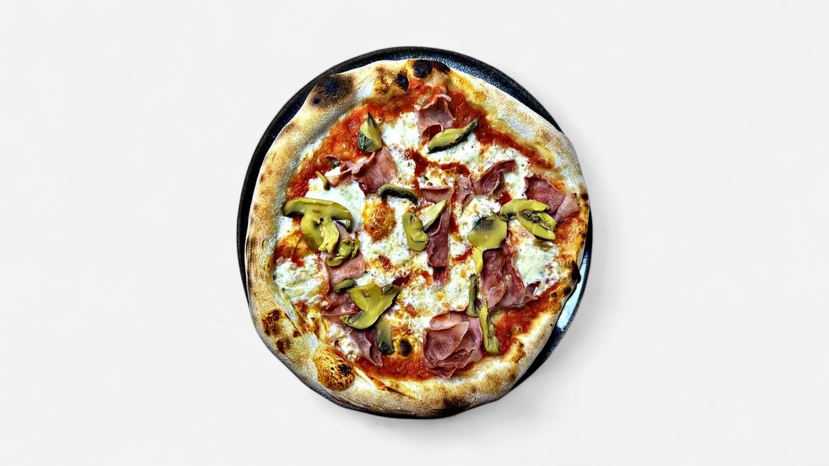 Pizza Prosciutto Funghi