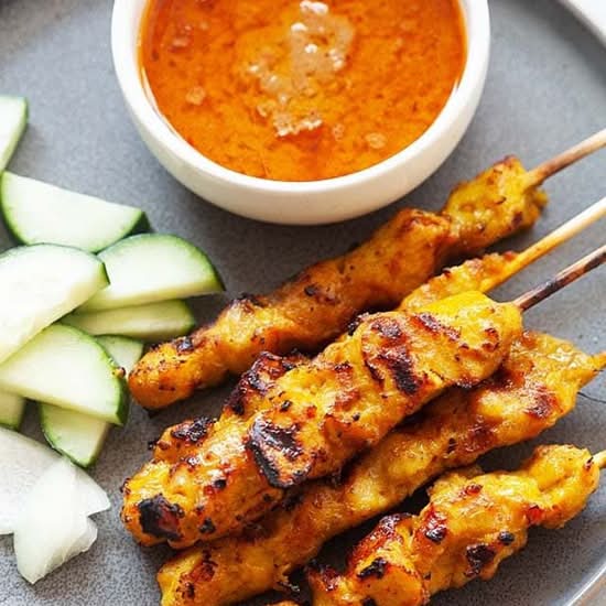 Chicken Satay Skewers