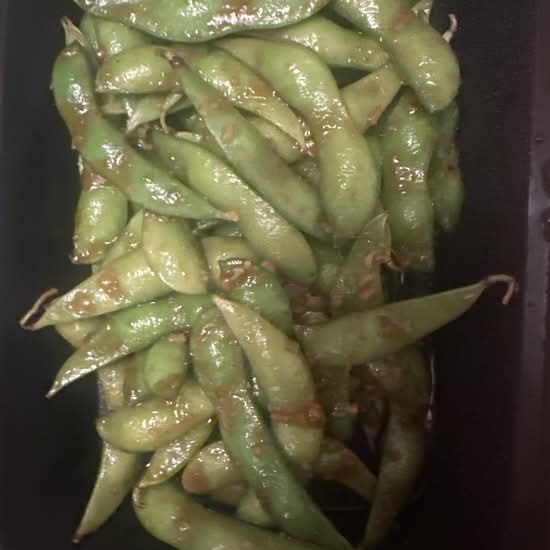 Garlic Edamame