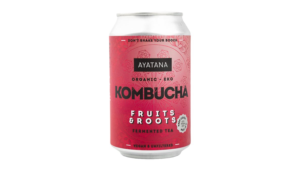 Kombucha Ayatana okus Fruits and Roots 0.33 l