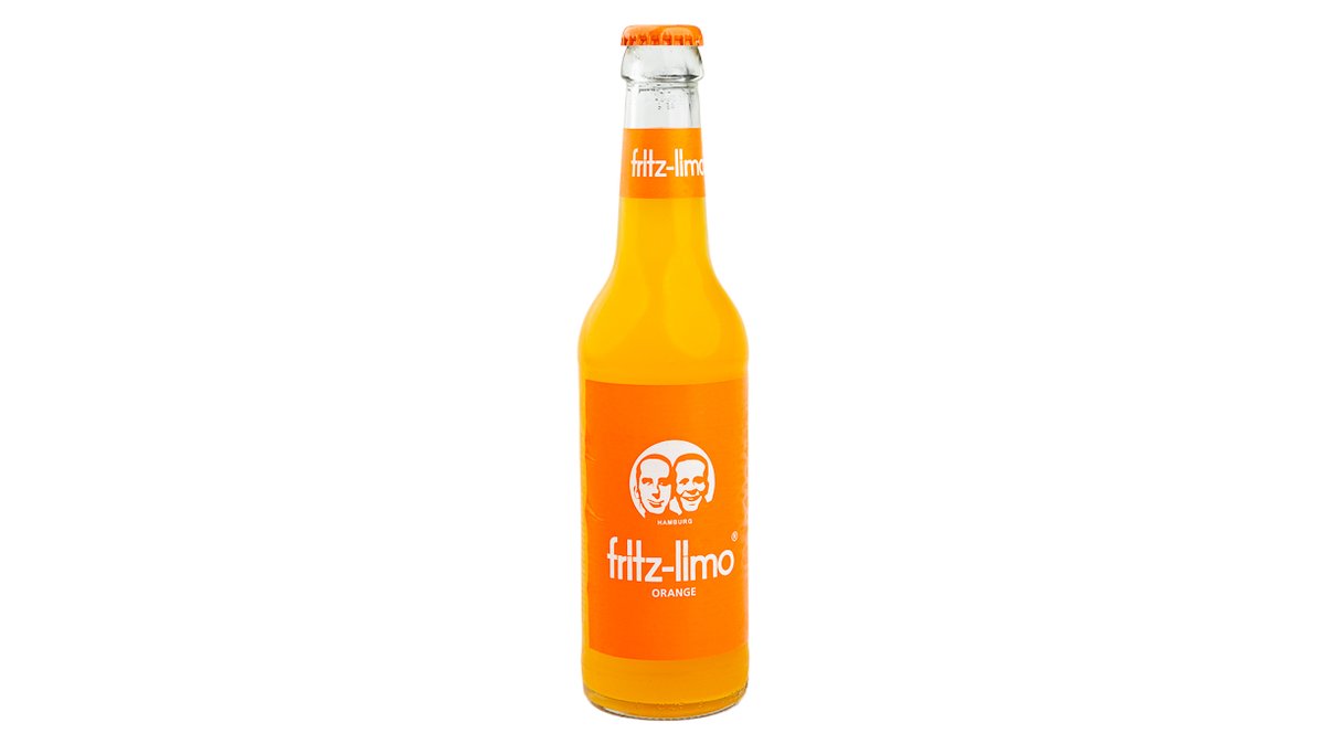 Pijača Fritz Limo z okusom pomaranče 0.33 l