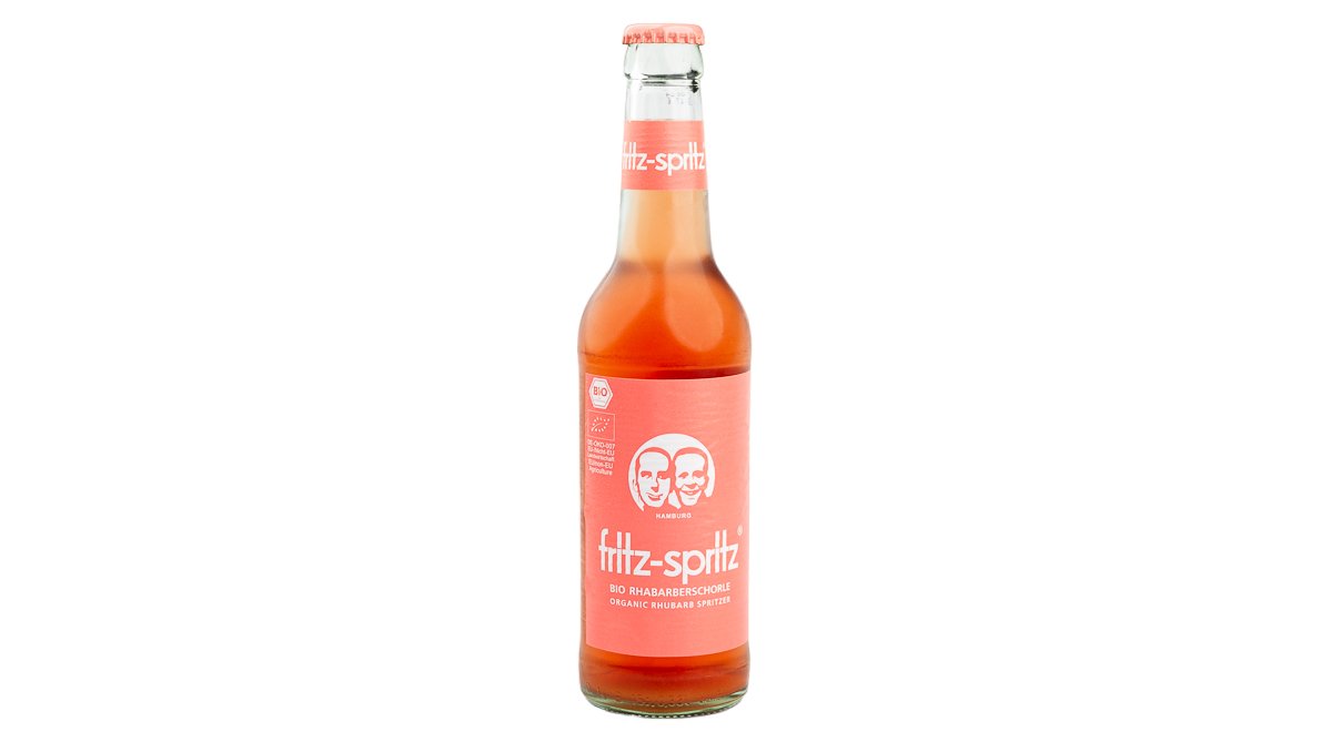 Pijača Fritz Spritz z okusom rabarbare 0.33 l
