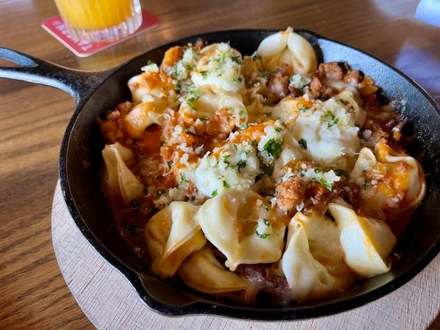 Baked Tortellini Bolognese