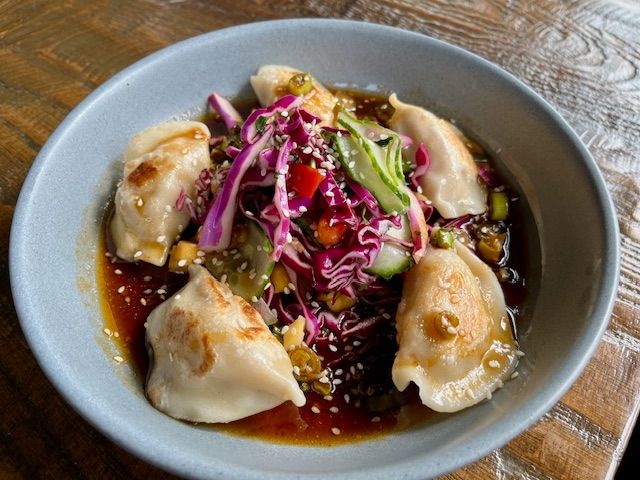 Crispy Chicken Dumplings