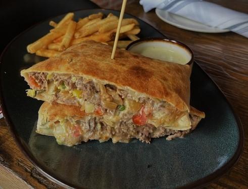 Steak and Cheese Crunch Melt
