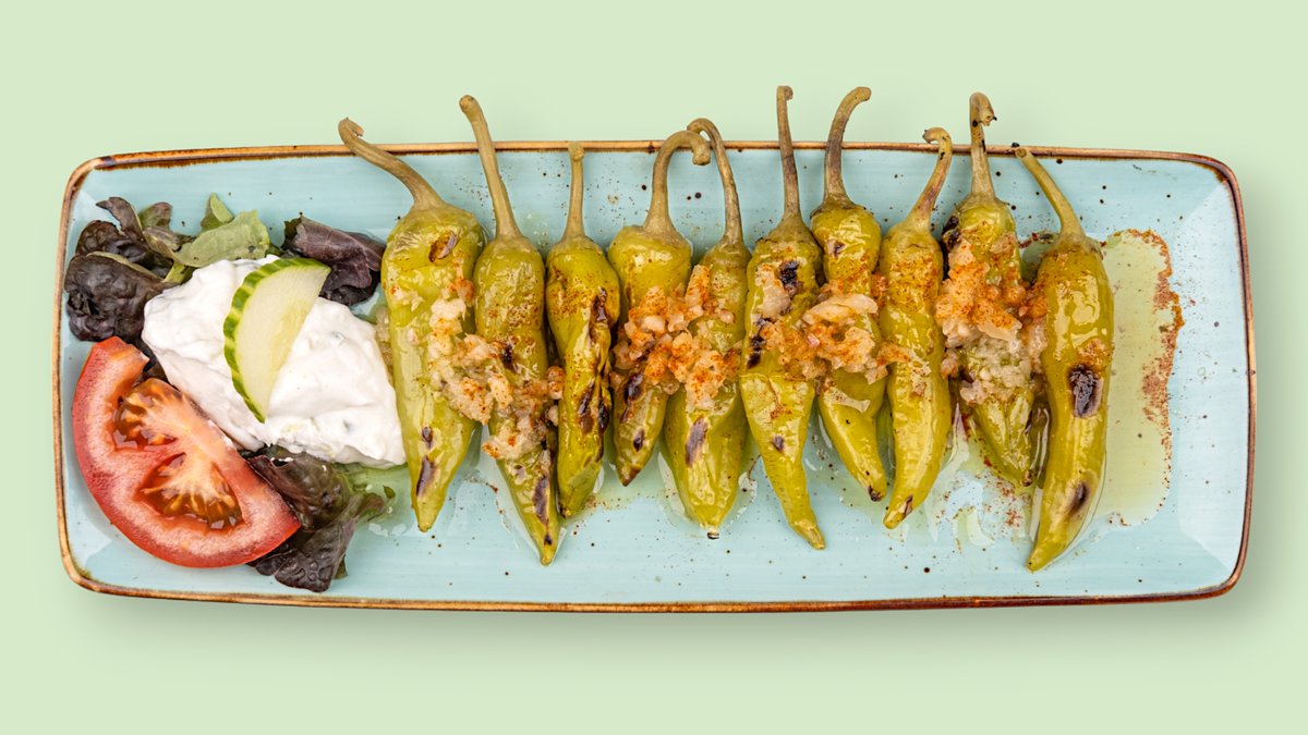Grilled Chili Peppers
