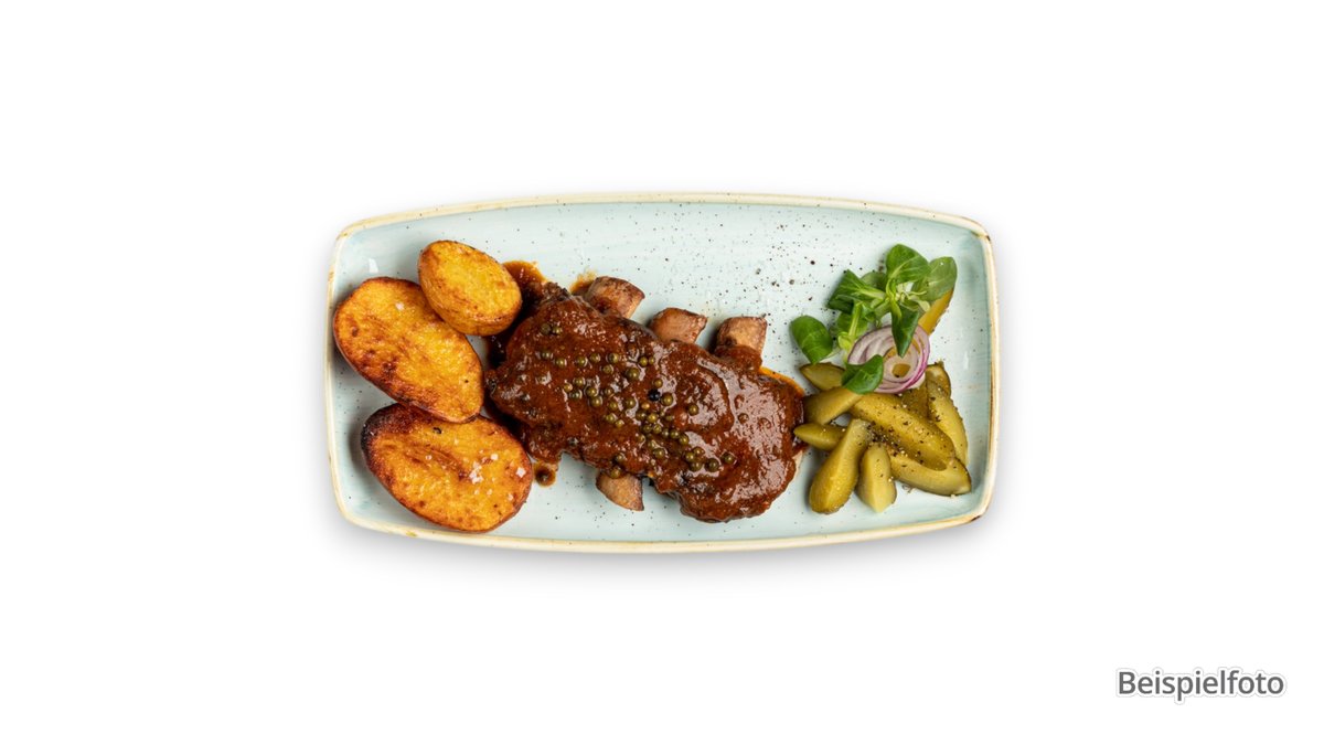 Side Salad and Steakhouse French Fries