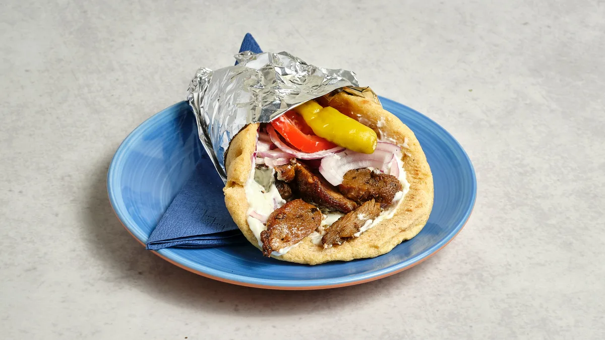 Gyros i pita