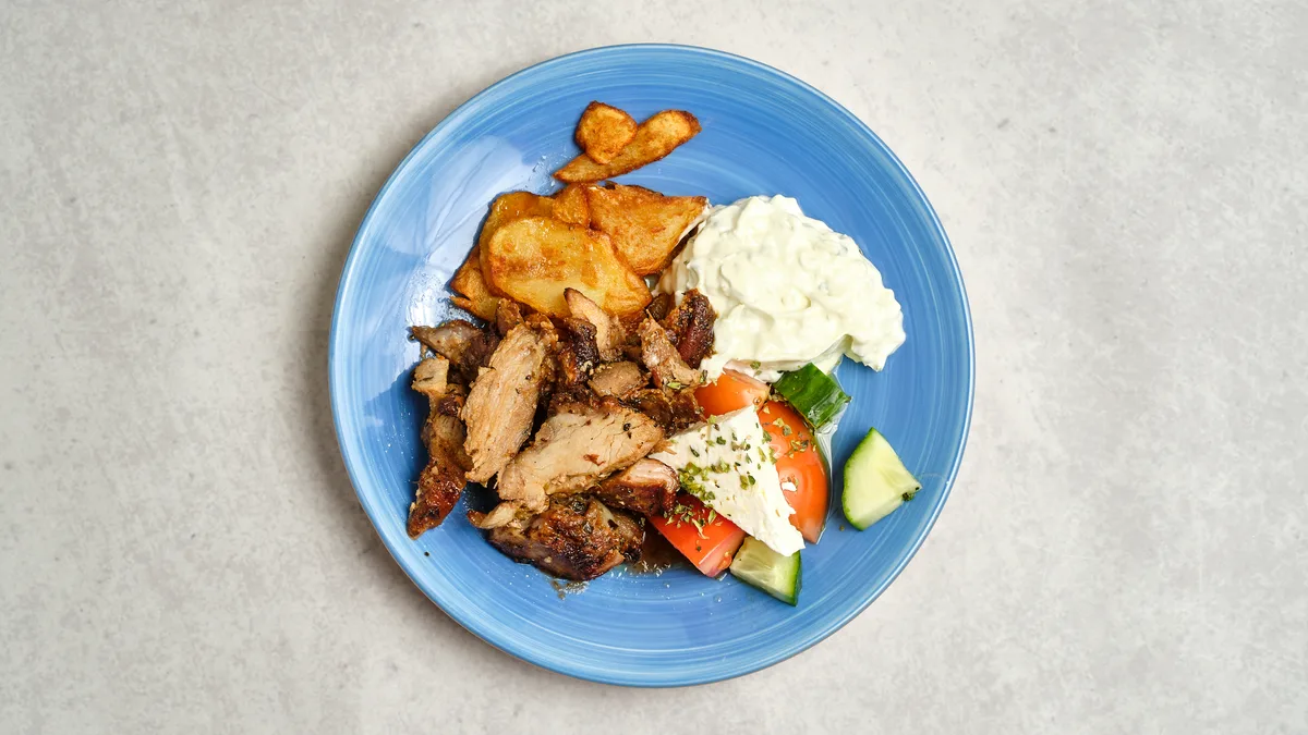 Gyros tallrik