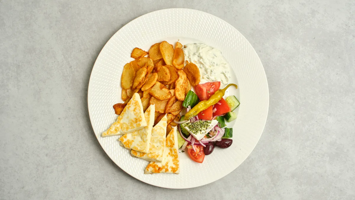 Haloumi Tallrik