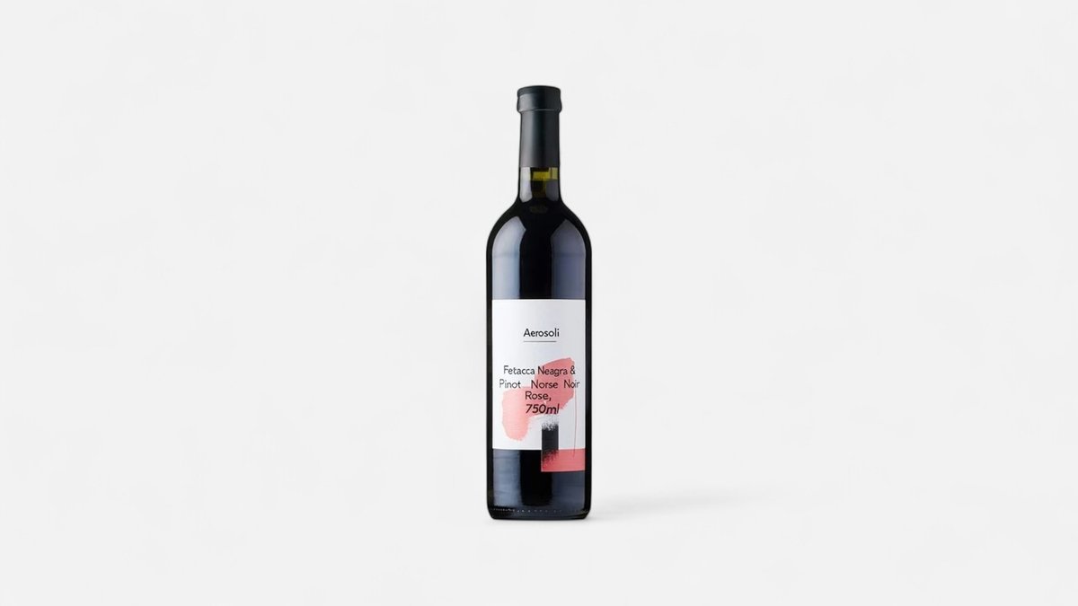 Aerosoli Feteasca Neagra and Pinot Noir Rose Sec