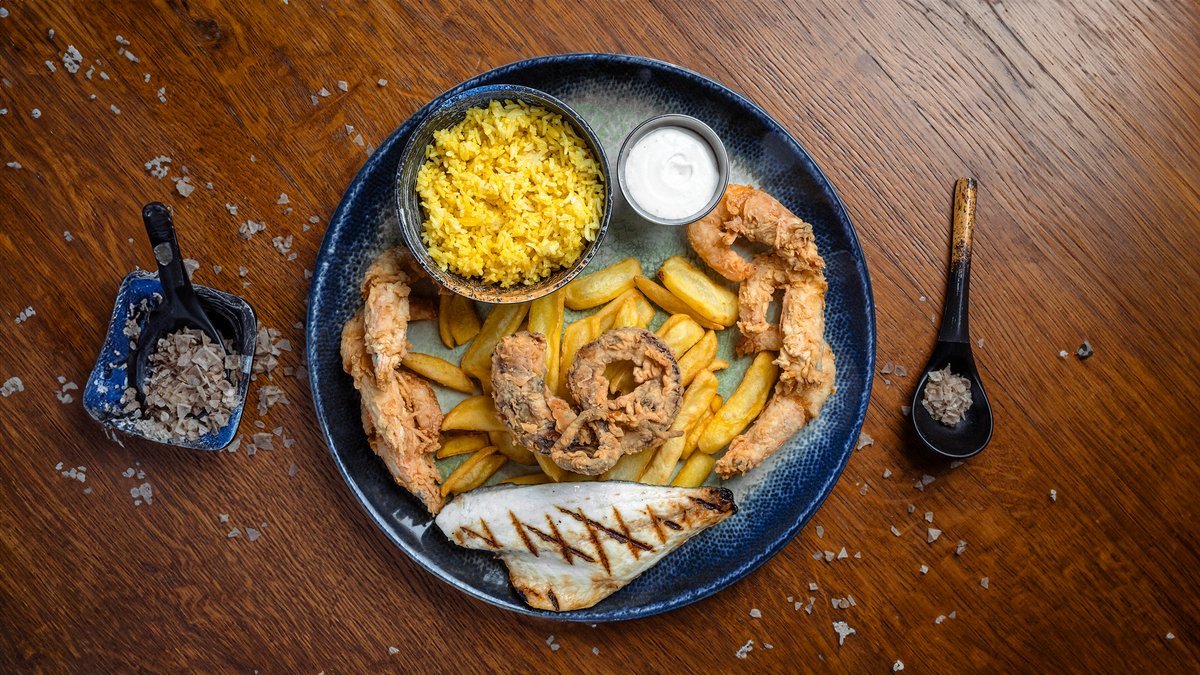 Combo 6- Shrimps and Octopus and Fish