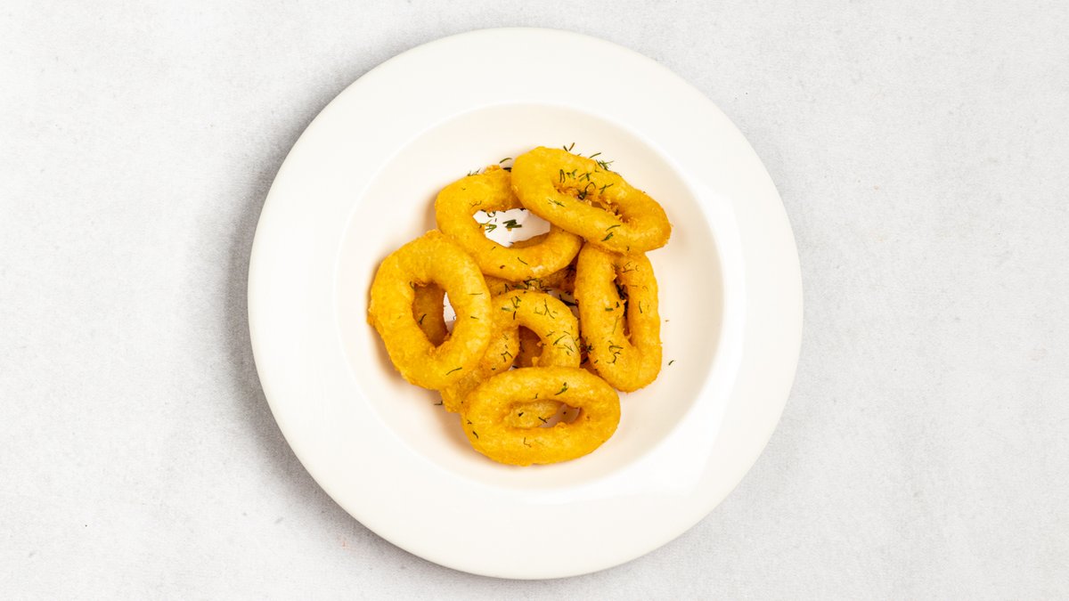 Kolutići lignje i pomfrit