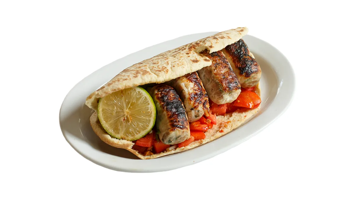 Sheftalies Cypriot Pita