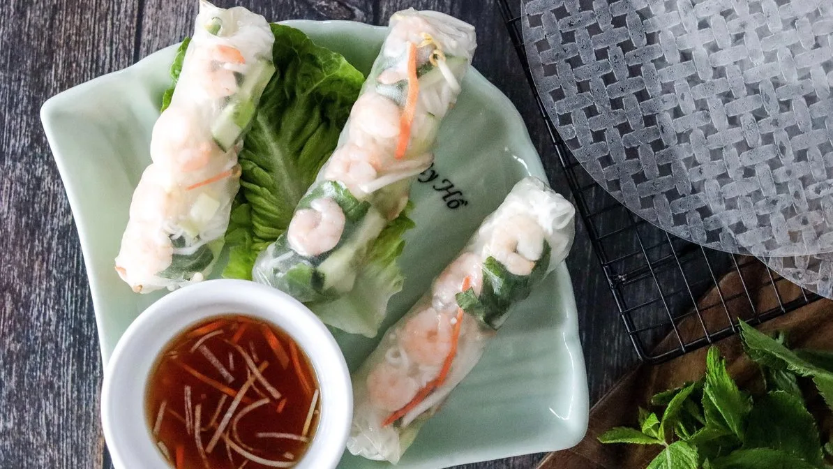 N3. Vietnamesische Sommerrollen