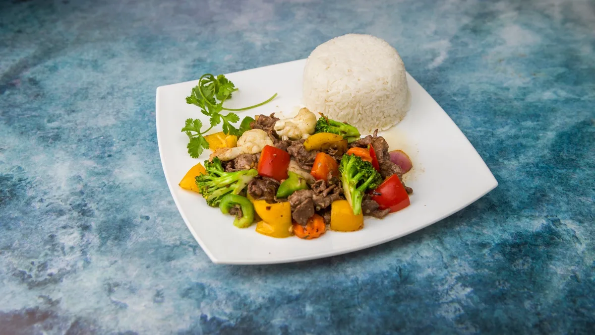 R4. Stir-fried beef