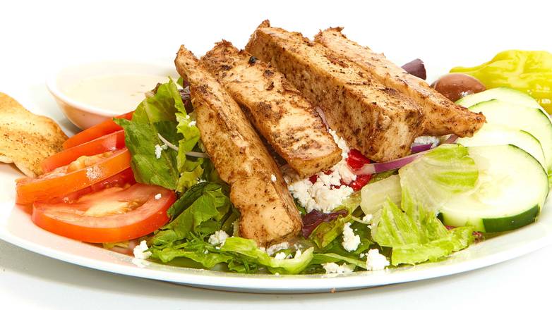 Greek Salad w/ Grilled Chicken