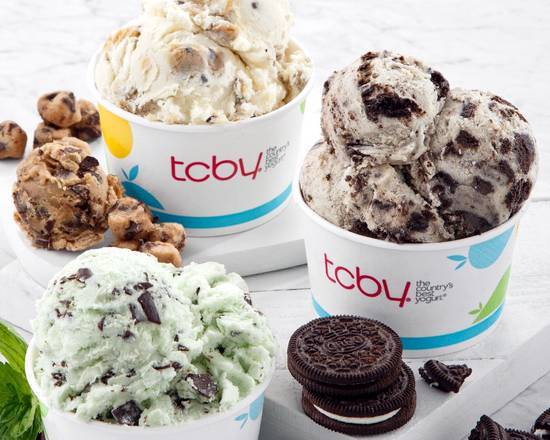 Hand Scoop Frozen Yogurt