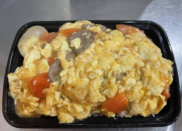 Tomato and Egg with Beef / 西红柿鸡蛋牛