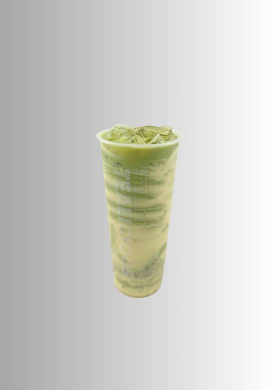 Jasmine Matcha Brulee w.Oreo