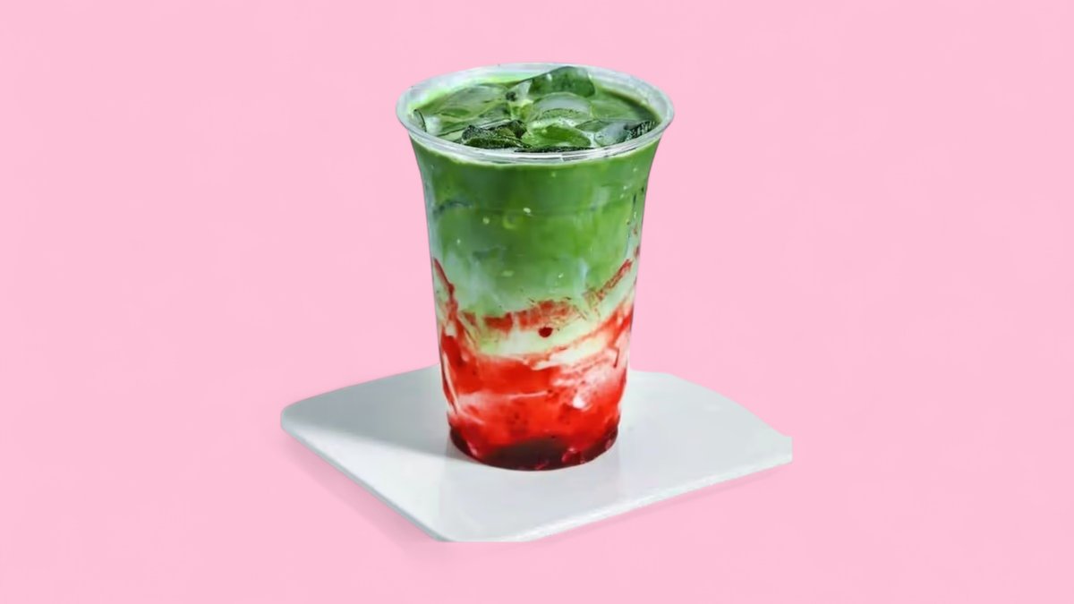 26.3. Strawberry Matcha Latte 0,5l