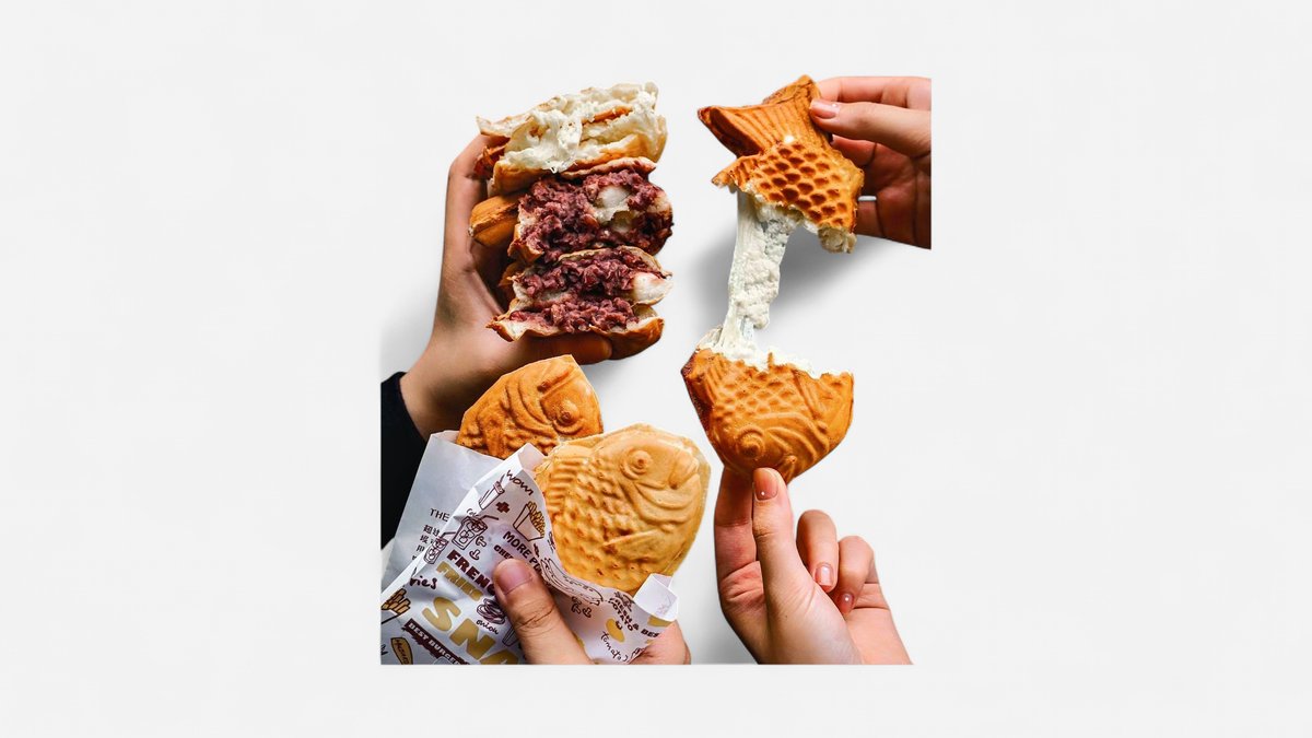 Fischwaffle w. Filling 1pcs
