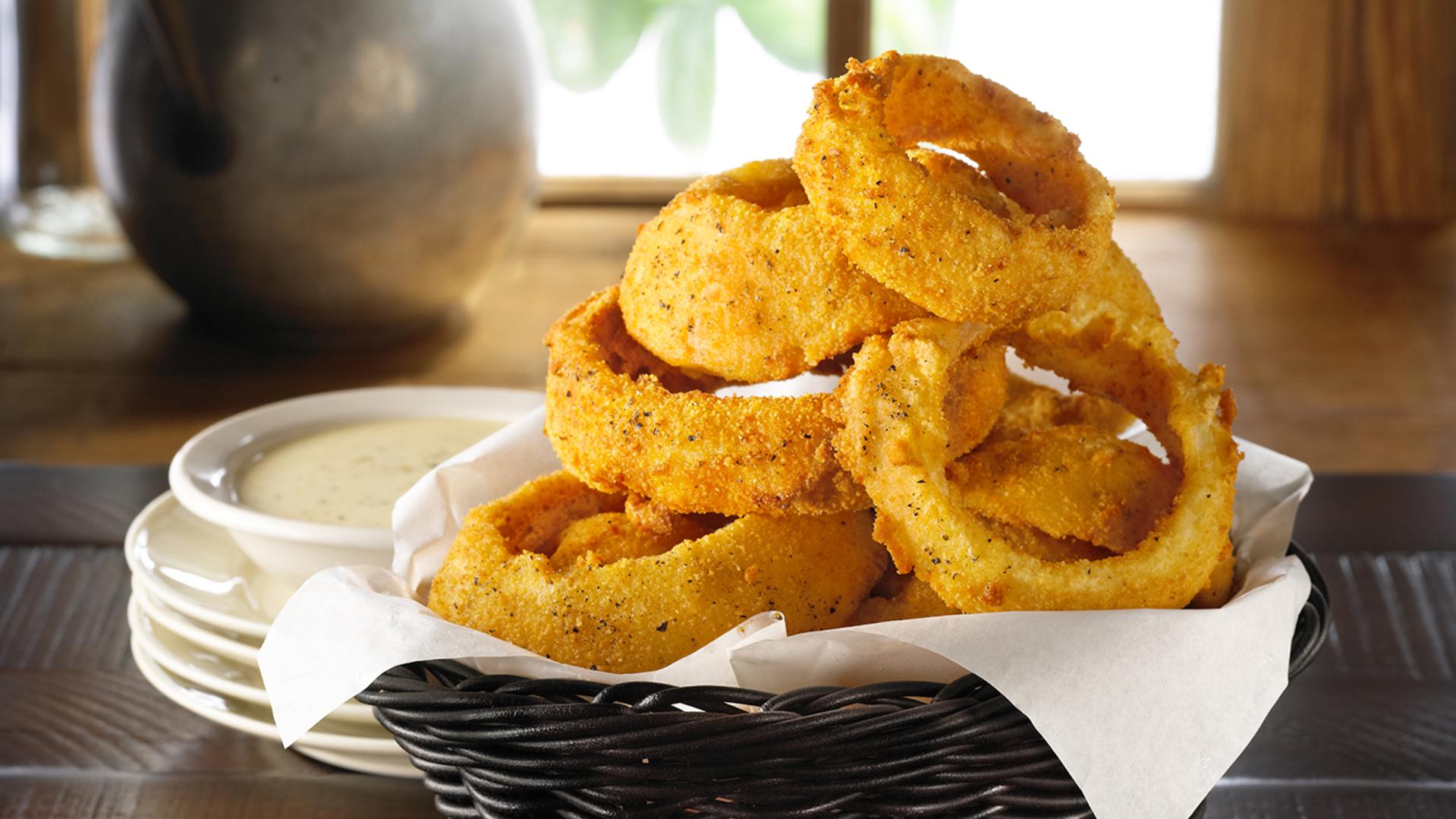 Salt and Pepper Onion Rings