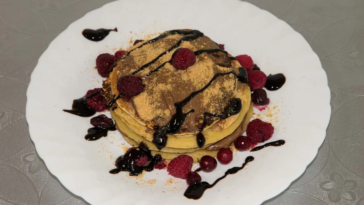 Americka palacinka sa nutelom