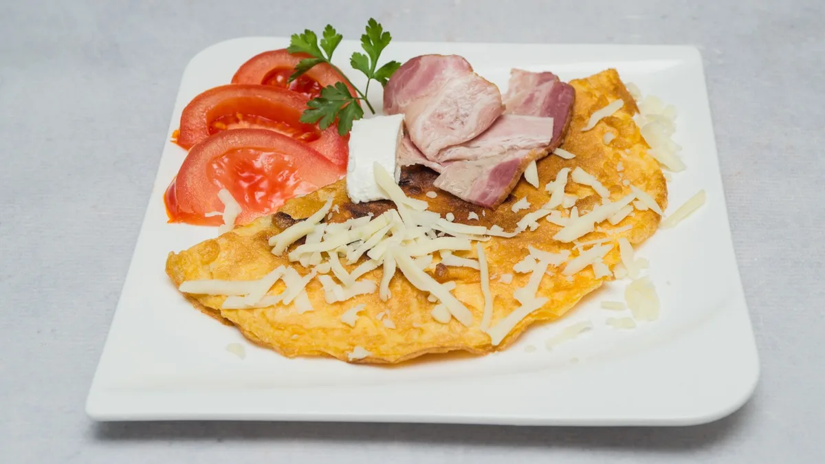 Omlet sa slaninom
