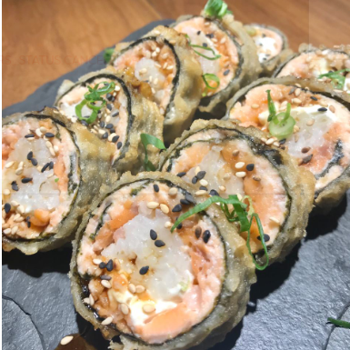 Hot Roll de Salmão - 6 Unidades