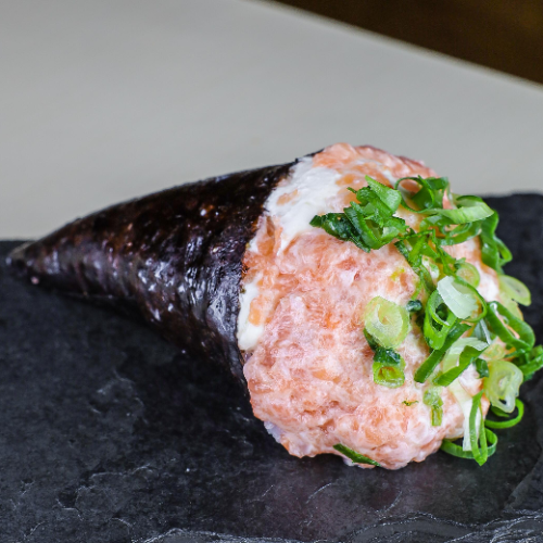 Temaki de Salmão Completo