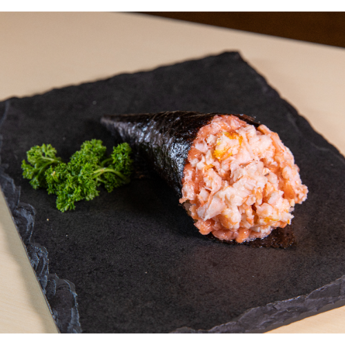 Temaki Salmão com Camarão