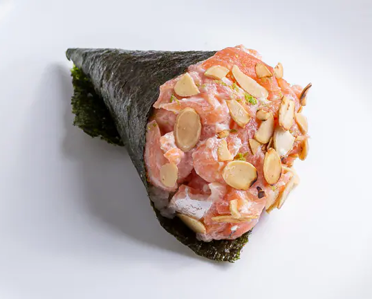 Temaki Salmão Crunchy