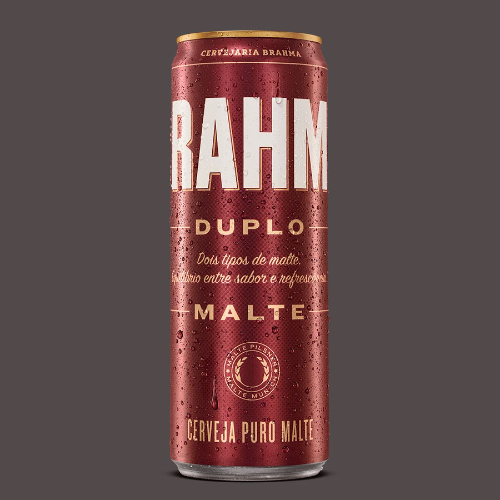 Cerveja Brahma Duplo Malte Lata 350Ml