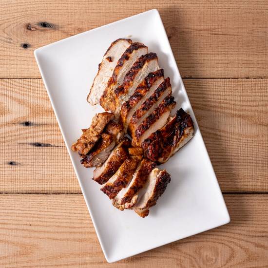 grilled chipotle bbq chicken (sides)