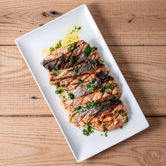 grilled salmon (sides)