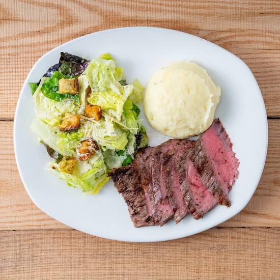 grilled steak plate
