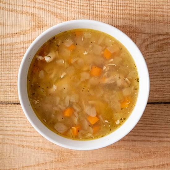 quart of rustic chicken soup