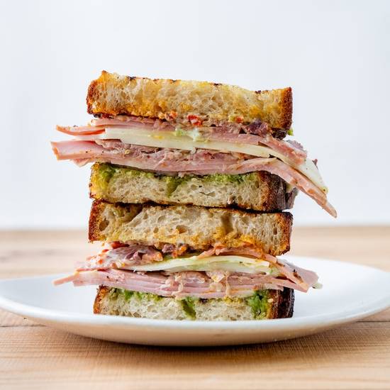 salami and provolone sandwich