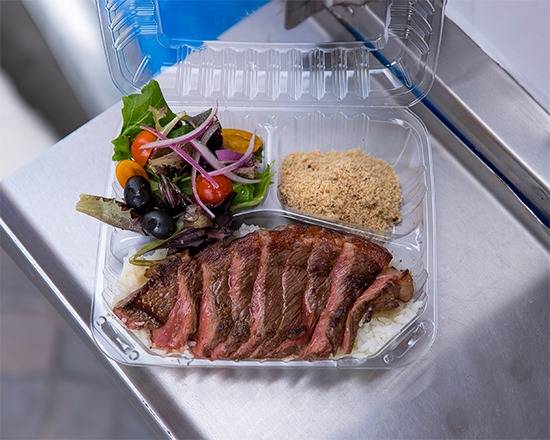 Traditional Brazilian Picanha (top Cap sirloin butt cap) plate