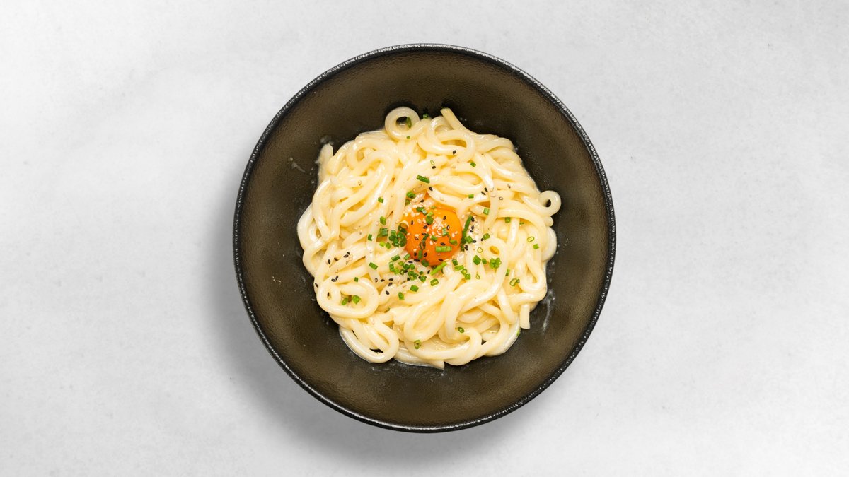 Miso Udon Carbonara