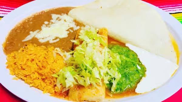 10. Quesadilla and Tamale