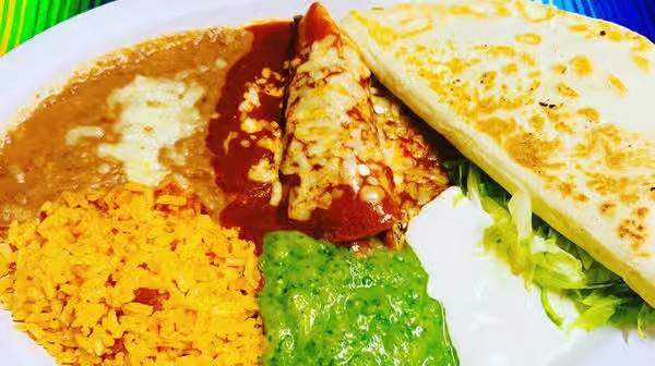 3. Quesadilla and Enchilada