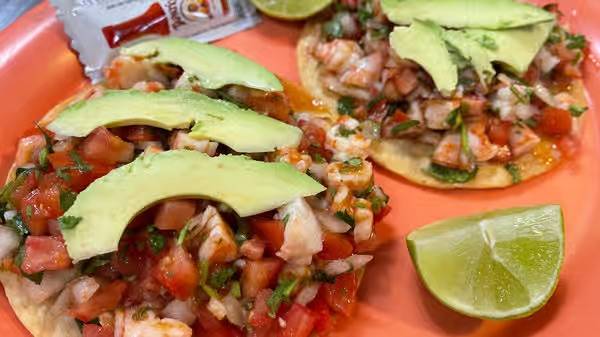 Tostada de Camaron