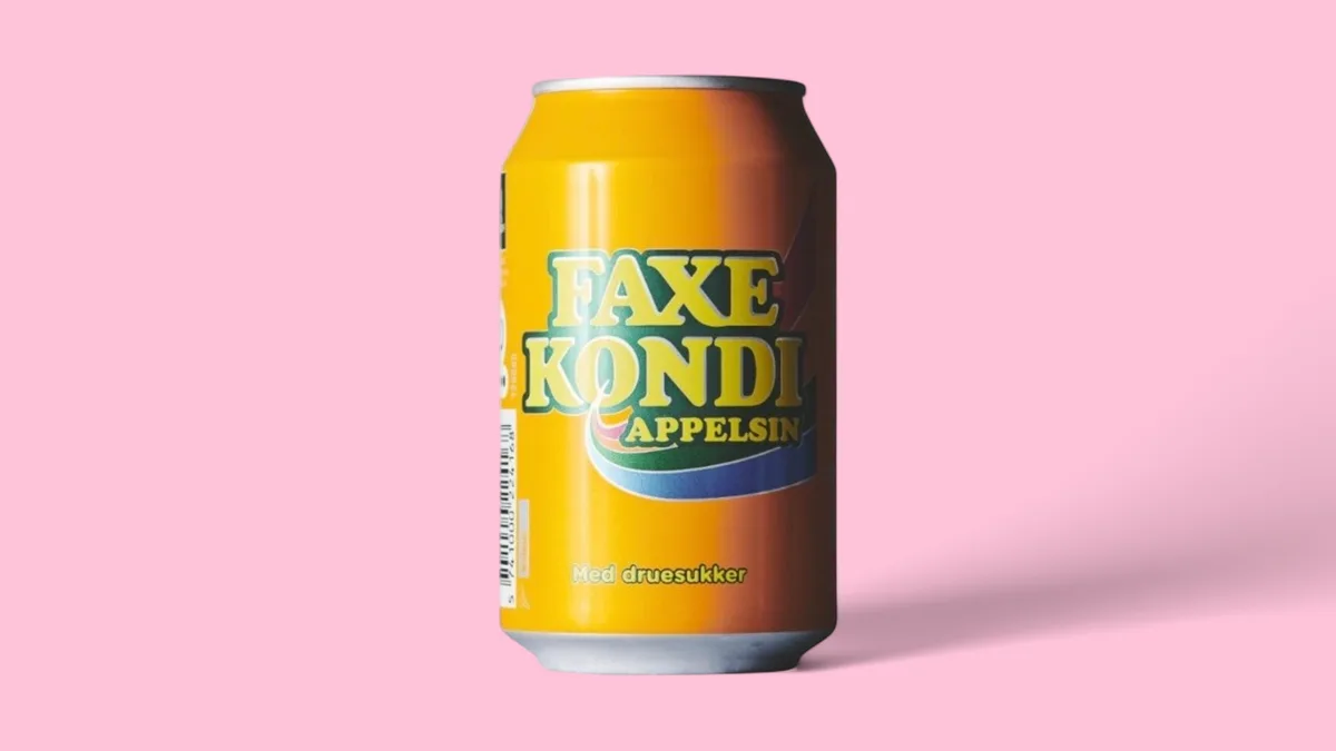 Faxe Kondi Appelsin 0 kalorier  0,33 l