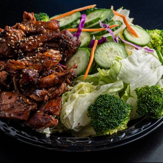 Teriyaki Chicken Salad Plate