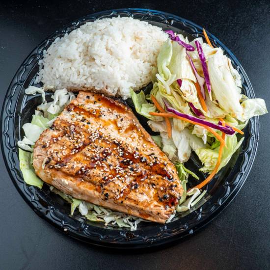 Teriyaki Salmon Plate