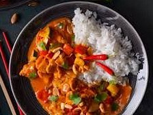 Kuřecí Red Curry and Rice
