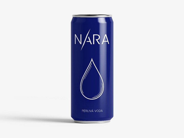 VODA NARA PLECH perlivá